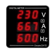 thumbnail image 2 of Digital Meter Multifunction Voltmeter Ammeter Frequency Meter 120A Ac 50-500V, 2 of 8