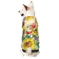 thumbnail image 1 of Balery Sunflower Cornflower Poppy Sudadera con Capucha para Perros Pequeños – Ropa para Mascotas, Disfraz para Perros y Gatos, Ideal para Fiestas y Cosplay-X-Small, 1 of 7