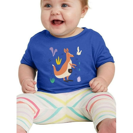 

Kangaroo Doodle Style Safari T-Shirt Infant -Image by Shutterstock 24 Months