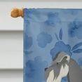 thumbnail image 3 of Schnauzer Welcome Flag Canvas House Size, 3 of 4