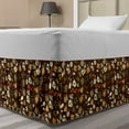 thumbnail image 1 of Ambesonne Multi-color Wrap Around Microfiber Bed Skirt, Full, 1 of 2