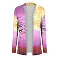 thumbnail image 4 of WXLWZYWL Halloween Cardigan for Women Plus Size Long Open Front Cardigans Halloween Pumpkin Pattern Cardigan Bat Cardigan, 4 of 4