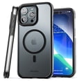 thumbnail image 2 of ENCASED AirShield Armor, Designed for iPhone 15 Pro Case [AirGuard Technology] Slim-Fit Military Grade Protection (Compatible with MagSafe) Clear/Black, 2 of 4