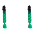 thumbnail image 2 of Guardurnaity Trenzas de cabello de moda, estilo deseado con extensiones de cabello trenzado de Color Natural, cabello trenzado Jumbo B15 B15 2Conjunto, 2 of 6