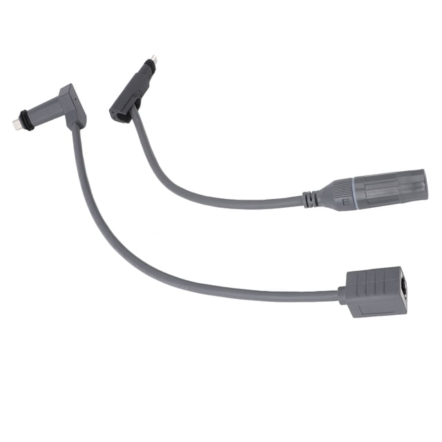 Satellite Extension Cable, Stable Power Supply Prevent Aging 1200Mbps High Speed RJ45 1 RJ 2 Connector Tensile SPX To RJ45 Adapter Cable for Satellite Dish