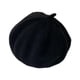 thumbnail image 2 of Gorro de punto para bebé, boina, informal, elástico, para clima frío, de 5 a 30 meses Negro, 2 of 9