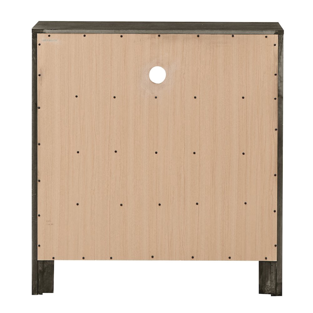 Glory Furniture Burlington Media Chest in Gray Color