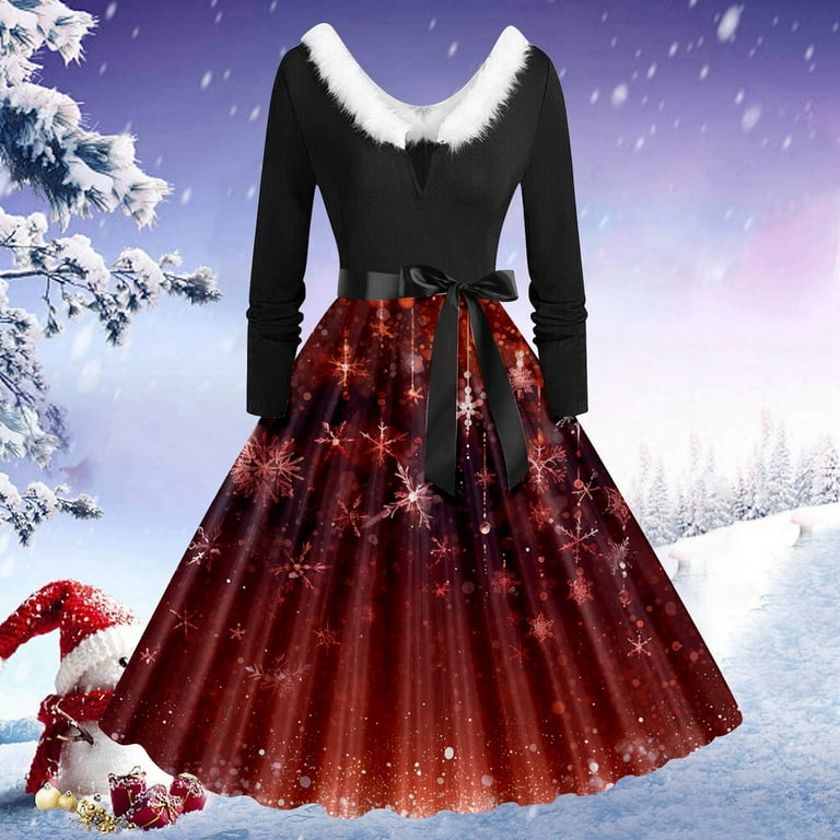 50s Vintage Holiday Dresses What Dress Are Popular 1950s Style Dresses? –  ZAPAKA