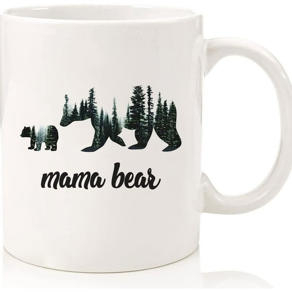 Mama Bear Mug New Gift For Mom Mug Expecting Baby Gift Unique Original Gift For Mom Mothers Day Gift, Coffee Mug, Ceramic Novelty Coffee Mugs 11oz, 15oz Mug, Tea Cup, Gift Present Mug Fo