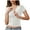 White, variant on Womens Short Sleeve Workout Shirts Zip up T Shirts Slim Fitted Crop Yoga Tops Summer Casual Athletic T Shirts