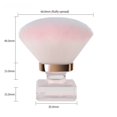 thumbnail image 1 of Brocha para polvos de uñas individual Brocha para base Brocha para maquillaje Herramientas de maquillaje de belleza Brocha para maquillaje con forma de hongo, 1 of 1