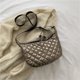 thumbnail image 2 of Bolso Bolso bandolera de otoño invierno Bolsos acolchados Bolsos de hombro para mujer (Champagne), 2 of 9