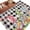 Black, variant on Area Rugs 2.7'x5', Easter Bunny Gnomes Carpet for Living Room Bedroom Dining Room, Spring Easter Eggs Floral Pink Plaid Throw Kitchen Rugs Non Slip Washable Rectangle Indoor Outdoor Rugs