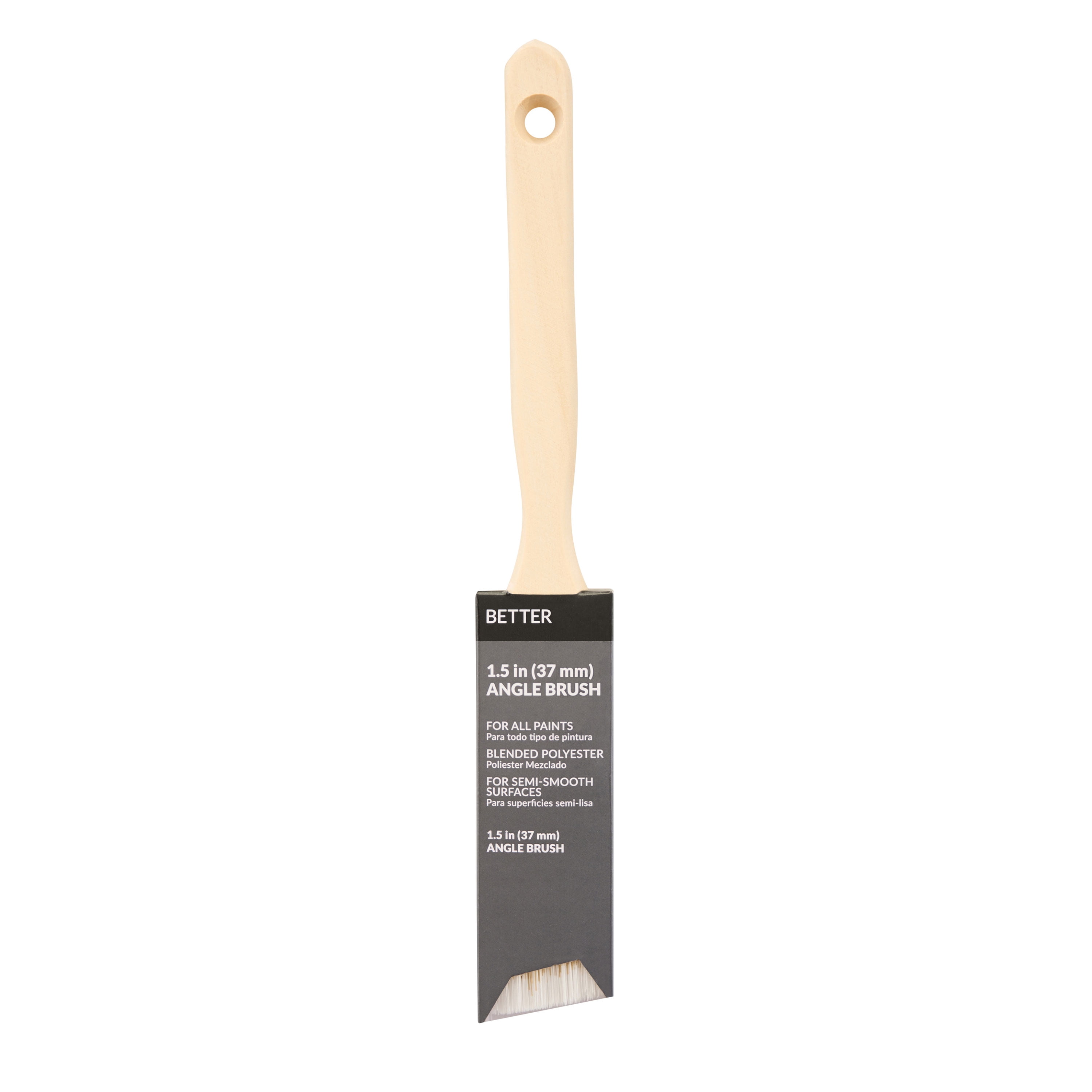 BETTER by Linzer 1.5" Blended Polyester Angle Paint Brush