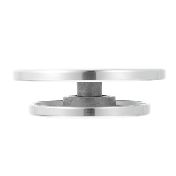 Clay Rotating Platform Sculpting Wheel Bead Kit Mini Pottery Turning Plate Silver