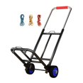 thumbnail image 4 of Chariot à Main Pliable Poignée Ajustable Chariot Pliable Durable Se Replie à Plat pour et Rangement Tuyau Portable28mmroue en Caoutchouc, 4 of 8