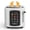 White, variant on Bluebow 2-Slice Toaster with Touchscreen, 1.5" Wide Slots, 6 Bread Types & Shade Settings, Reheat, Defrost, Cancel, Removable Tray