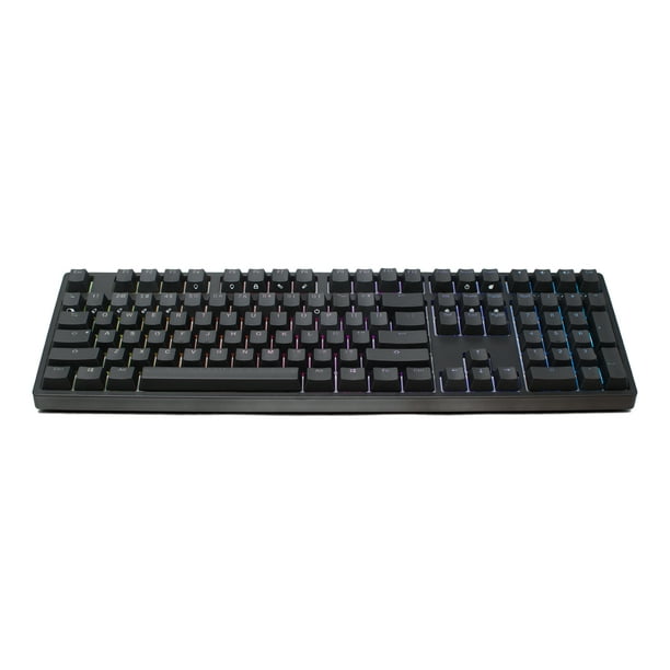 iKBC F108 RGB LED Backlit Mechanical Keyboard with Cherry MX Brown