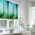thumbnail image 2 of LALILO Kitchen Curtains and Valances Set of 3 36" Tree Floor Window Treatment Tiers for Window Decor, 2 of 5