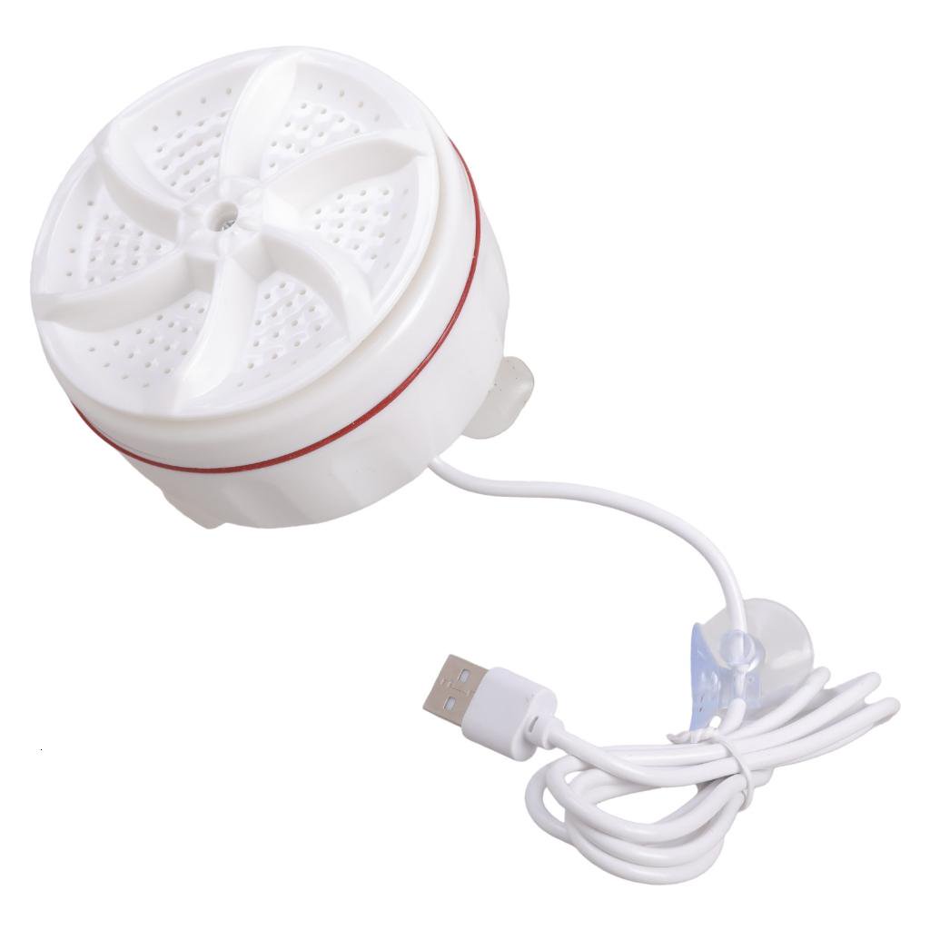 HILOGEL Automatic Mini Washing Machine USB Washer For Travel Dorm Home Use Quiet