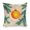 Golden Christmas Ornament 1, variant on Green Snowman Painting - Winter Places Linen toss pillowcase decoration pillowcase gifting preferred 20x20 inch cushion cover sofa pillowcase sofa bedroom living room car