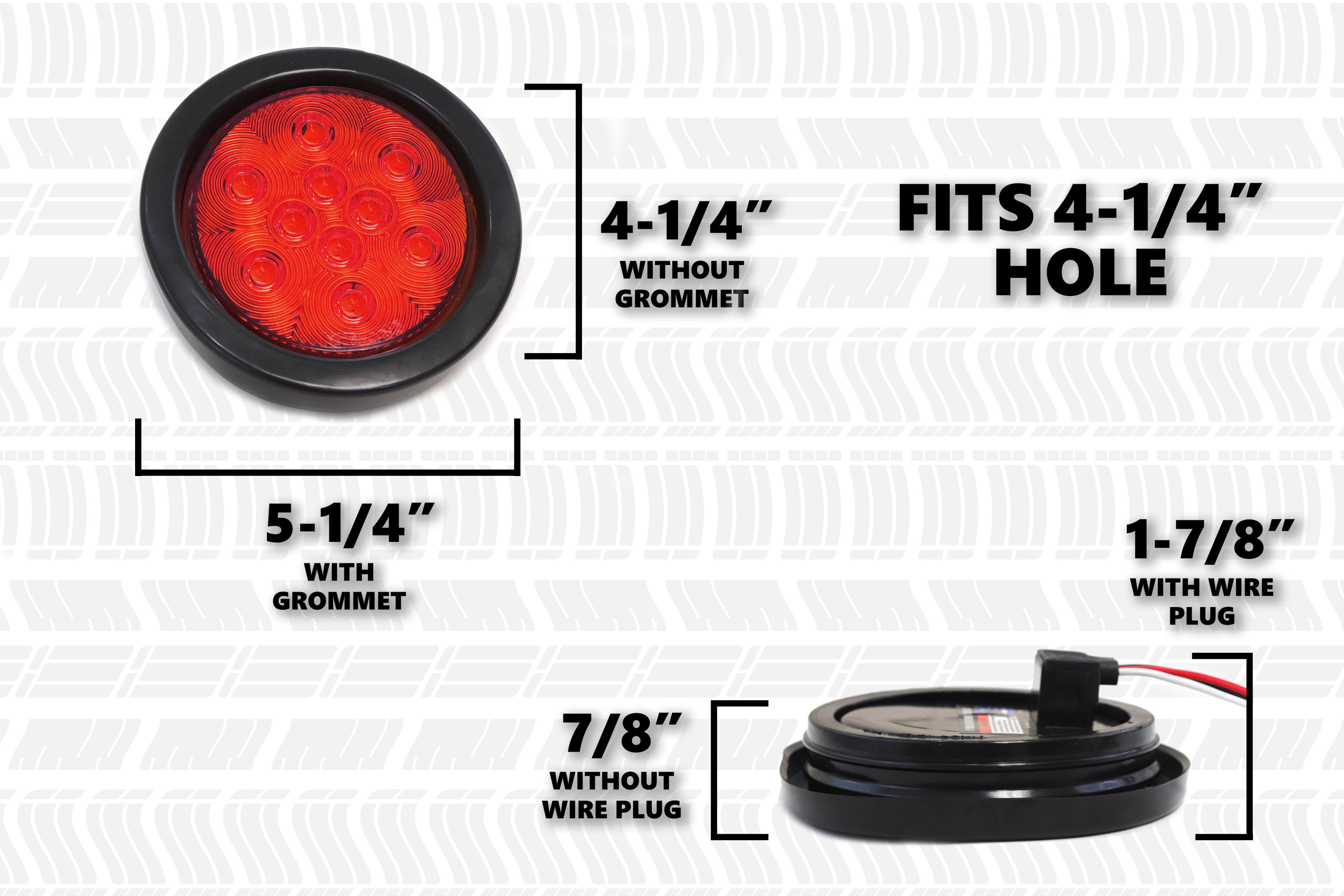 IZE LED taillight with clear lens - STRANDS | . com