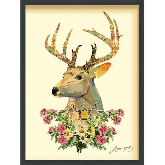 Empire Art Direct 'Mrs. Deer' Alex Zeng's dimensional collage