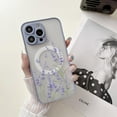 thumbnail image 3 of Magnetic Case for iPhone 14 Pro Max Compatible with Magsafe,Cute Aesthetic Flower Floral Pattern Design, Soft TPU Bumper Frosted PC Back Slim Thin Shockproof Protective Cover for Girls Women, 3 of 9
