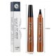 thumbnail image 3 of Lápiz de cejas de 5 colores Lápiz de tatuaje de cejas con punta de tenedor de 4 puntas Lápiz cosmético de larga duración Lápiz líquido marrón oscuro natural para cejas VIN, 3 of 4