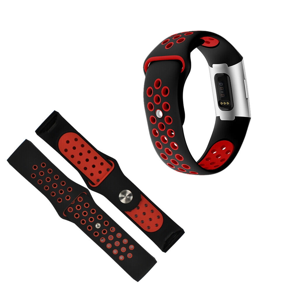 Mignova - Mignova Fitbit Charge 3/Charge 3 SE/Charge 4 Watch Bands, Soft Silicone Replacement