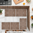 thumbnail image 6 of TECHVIDA Kitchen Rug Set 3 Piece,Non Slip Machine Washable Kitchen Mats,Boho Farmhouse Hallway Doormat for Home Decor, 6 of 7
