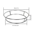 thumbnail image 3 of Thickened Solid Round Pot Circle Pot Rack Frying Pan Rack Put Pot Rack Kitchen Scald Heat Insulation Double Shelves Load-bearing Shelf, 3 of 8