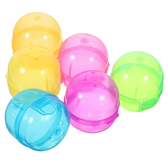 Supvox 12Pcs Fillable Balls Round Plastic Party Favors for Teens Children