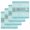 Teal, variant on Coastal Blue Striped Kitchen Dish Towels for Drying Dishes Set of 2, Ocean Sea Summer Starfish Coral Shells Waffle Weave Microfiber Hand Tea Bathroom Towels Quick Dry & Absorbent Towel 12x12