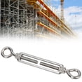 thumbnail image 4 of Turnbuckle, Uniform Deep Thread 10pcs Wire Tensioner Strainer  For The Occasion Of Not Often Disassembly For Tensioning Steel Wire Rope And Adjusting, 4 of 8