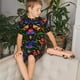 thumbnail image 4 of Balery Mexican Flower Traditional1 Conjunto de Pijama Infantil de Manga Corta con Estampado – Ropa de Dormir de Algodón Suave-4X-Large, 4 of 6