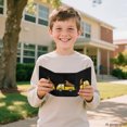 thumbnail image 5 of Psesaysky Yellow Dump Truck Trifold Card Wallet, Lightweight Polyester Kids Wallet for Daily Outdoor and Sports Use, 5 of 5