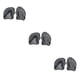 thumbnail image 1 of Soidarity 1 par de palas de mano universales para niños con correa ajustable, entrenador de paleta de natación, ejercicio, entrenamiento, buceo, negro Negro 3piezas, 1 of 6