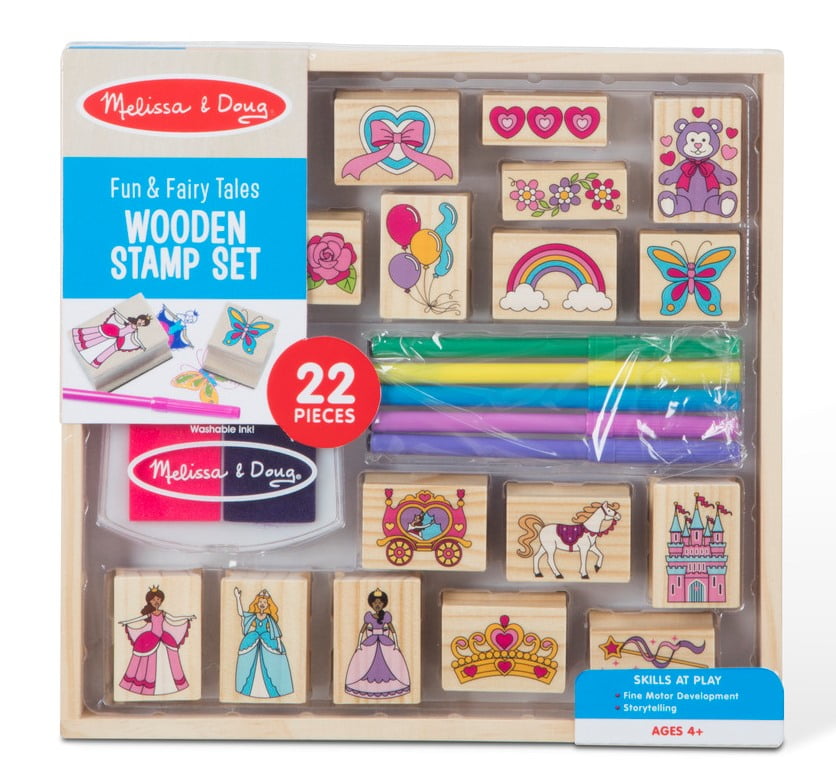 melissa and doug princess stamp set