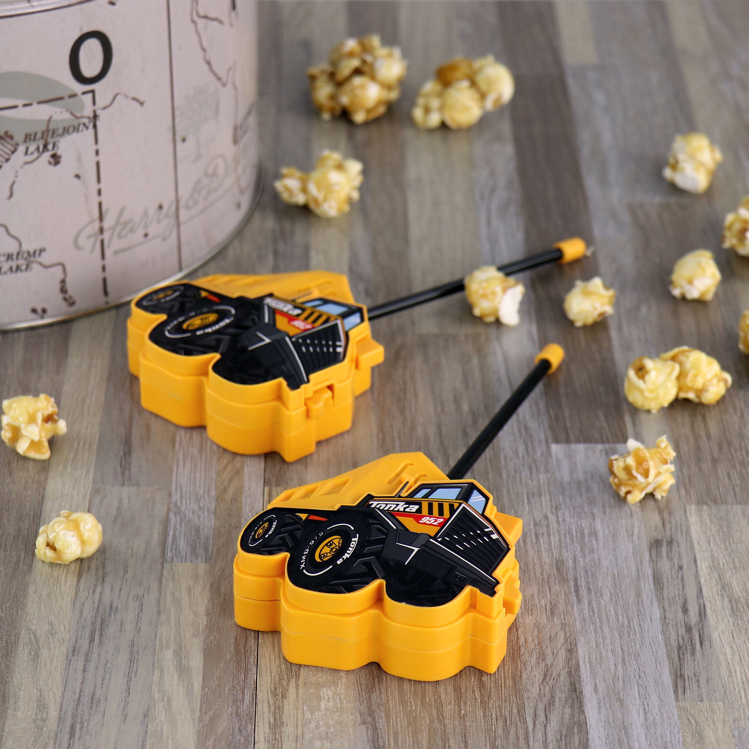 Tonka 2 Piece Molded Walkie Talkie Set in Yellow