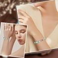 thumbnail image 4 of 1Box 8Pcs Enamel Beads 18K Gold Plated Cubic Zirconia Blue Loose Round Bead for Jewelry Making DIY Crafts Bracelets Earrings Real 18K Gold Plated, 4 of 5