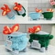 thumbnail image 5 of Crochet Positive Doll Cute Dumpster Fire Crochet Doll Red, 5 of 5