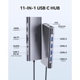 thumbnail image 2 of Hub USB-C Opxyl 11 en 1 Dock 4K HDMI VGA 100W PD, 2 of 7