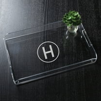 Personalized Acrylic Tray - Circle Initial