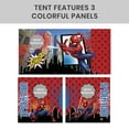 thumbnail image 6 of Spider-Man Loft Bed Tent by Delta Children - Curtain Set for Low Twin Loft Bed (Bed Sold Separately), 6 of 11