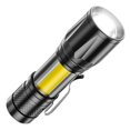 thumbnail image 2 of Linterna potente XPE+COB LED para acampar al aire libre con zoom recargable FLhrweasw  Nuevo, 2 of 8