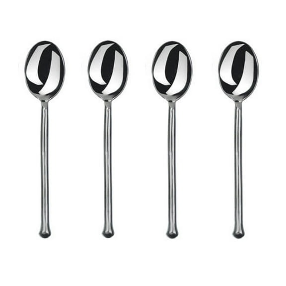Gourmet Settings Exotique Platinum 18/10 Stainless Teaspoon (Set of Four)