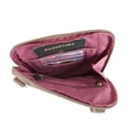 thumbnail image 4 of Bolsa Travelon Anti-Theft Signature acolchada y delgada bolsa Sable, 4 of 9