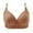 Khaki B, variant on Zpanxa Bras for Women, Women's Plus Size Wireless Push Up Bra Printed Breathable Comfortable Everyday Full Coverage Bralette