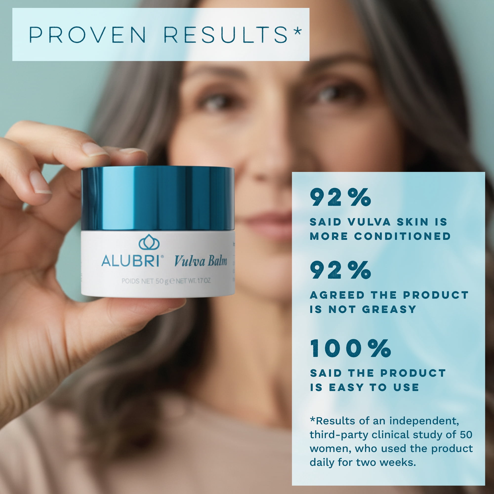 Alubri Vulva Balm for Sensitive Skin, 1.7 oz, Fragrance-Free, Hypoallergenic, Daily Moisturizer